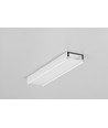 2m aluminium profiel SURFACE14.V2 EE7F/Y - Wit gelakt, opbouw, LED profiel