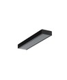 Profilé aluminium 2m SURFACE14.V2 EE7F/Y - Anodisé noir, montage en applique, rail LED