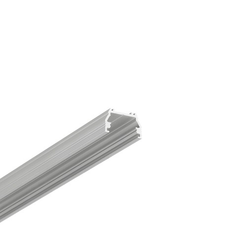 Profilé en aluminium 1m UNI12 BCD/U - Anodisé, en applique, rail LED