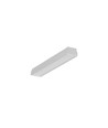 Profilé aluminium 1m UNI12 BCD/U - Aluminium brut, montage en applique, rail LED