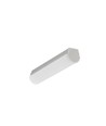 Profilé en aluminium 2m UNI12 BCD/U - Anodisé, en applique, rail LED