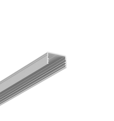 2m aluminiumprofiel UNI14 BC3/Y - Geanodiseerd, opbouw, LED-profiel