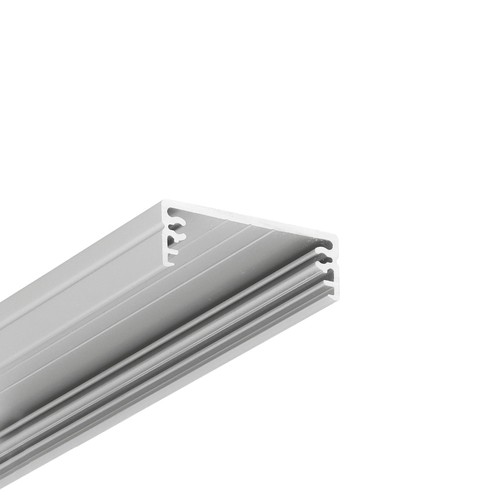 Profilé en aluminium 2m WIDE24 G/W - Anodisé, en saillie, rail LED