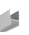 1m aluminiumprofiel COMBO30-01 ACDE-9 - Geanodiseerd, opbouw, LED-profiel