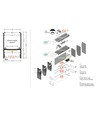 1m aluminiumprofiel COMBO30-01 ACDE-9 - Wit gelakt, opbouw, LED-profiel