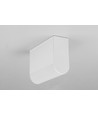 Profilé en aluminium 1m COMBO30-01 ACDE-9 - Blanc laqué, montage en saillie, rail LED