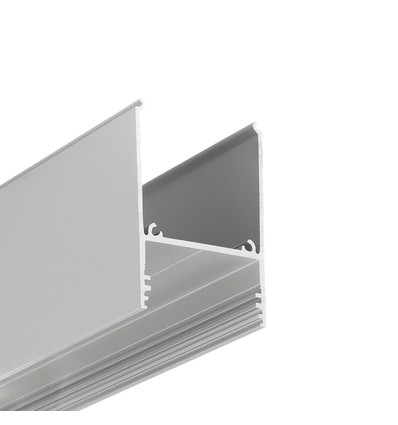 2m aluprofil COMBO30-01 ACDE-9 - Anodiserad, påbyggnad, LED-skena