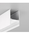 Profilé en aluminium 2m COMBO30-01 ACDE-9 - Blanc laqué, en applique, rail LED