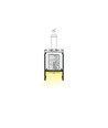 1m aluminiumprofiel COMBO30-01 ACDE-9 - Wit gelakt, opbouw, LED-profiel