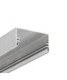 Profilé en aluminium LOWI C10 2m - Anodisé, montage en applique, rail LED