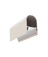 Profilé en aluminium 1m NAMI23 CD-9 - Beige laqué, montage en saillie, rail LED