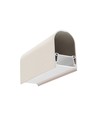 Profilé en aluminium 1m NAMI23 CD-9 - Beige laqué, montage en saillie, rail LED
