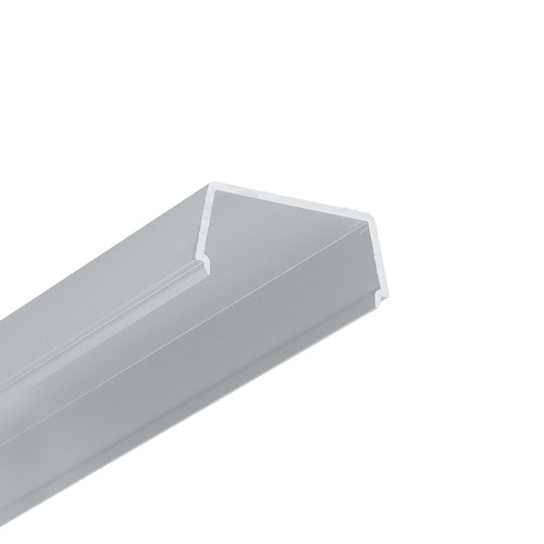 2m accessoiresprofiel NAMI23 - Geanodiseerd, opbouw, LED profiel