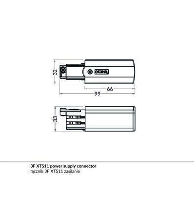2m aluprofil PHIL.V2 C10/Q9 - Anodiserad, utanpåliggande, LED-skena