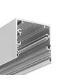 Profilé en aluminium PHIL53 C10 1m - Anodisé, en saillie, rail LED