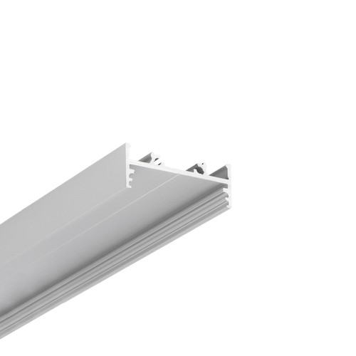 2m aluprofil VARIO30-01 ACDE-9/TY - Anodiseret, påbygning, LED skinne