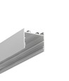 1m aluprofil VARIO30-02 ACDE-9/TY - Anodiseret, påbygning, LED skinne