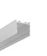 1m aluprofil VARIO30-02 ACDE-9/TY - Ubehandlet aluminium, påbygging, LED skinne