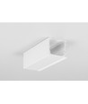 Profilé en aluminium VARIO30-03 ACDE-9/TY 1m - Blanc laqué, montage en applique, rail LED