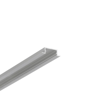 Profilé en aluminium 2m BEGTIN12 J/S - Anodisé, encastré, rail LED