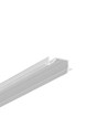 Profilé aluminium 2m DIAGONAL10 C - Aluminium brut, encastré, rail LED