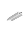 Profilé en aluminium 1m DIAGONAL14 F/TY - Anodisé, encastré, rail LED