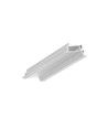 Profilé en aluminium 2m DIAGONAL14 F/TY - Aluminium brut, encastré, rail LED