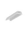Profilé en aluminium 2m DIAGONAL14 F/TY - Aluminium brut, encastré, rail LED