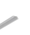 Profilé en aluminium 2m GROOVE10 BC/UX - Aluminium brut, encastré, rail LED