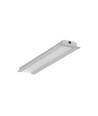 Profilé en aluminium 2m GROOVE10 BC/UX - Anodisé, encastré, rail LED