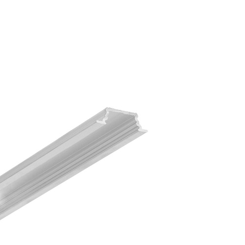 Profilé en aluminium 2m GROOVE10.V2 A1C/U - Aluminium brut, encastré, rail LED