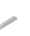 2m aluprofil GROOVE10.V2 A1C/U - Obehandlad aluminium, inbyggd, LED-skena