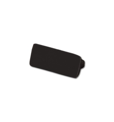 Embouts pour profilé PVC 16x7 - 2 pcs, noir