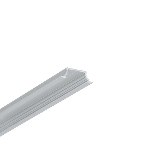 2m aluminium profiel GROOVE10.V2 A1C/U - Geanodiseerd, inbouw, LED profiel
