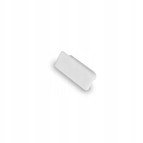 Embouts pour profilé PVC 16x7 - 2 pcs, blanc
