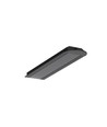 Profilé en aluminium 1m GROOVE14 EE7F/TY - Noir anodisé, encastré, rail LED