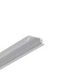 Profilé en aluminium 2m GROOVE14 EE7F/TY - Aluminium brut, encastré, rail LED