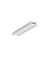 2m aluprofil GROOVE14.V2 BC3/Y - Obearbetad aluminium, inbyggd, LED-list