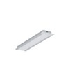 Profilé en aluminium 2m GROOVE14.V2 BC3/Y - Anodisé, encastré, rail LED