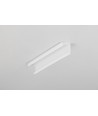 1m aluminium profiel SLASH8 - Melkwit, ingebouwd, LED profiel
