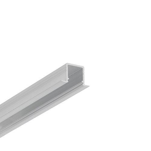 1m aluprofil SMART-IN10 AC2/Z - Ubehandlet aluminium, indbygget, LED skinne