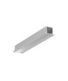 Profilé en aluminium 2m SMART-IN10 AC2/Z - Anodisé, encastré, rail LED