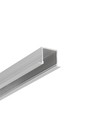Profilé en aluminium 1m SMART-IN16 BC3/U4 - Anodisé, encastré, rail LED