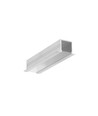 Profilé en aluminium 1m SMART-IN16 BC3/U4 - Aluminium brut, encastré, rail LED