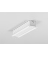 2m aluminiumprofiel SMART-IN16 BC3/U4 - Wit gelakt, ingebouwd, LED-profiel
