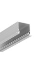 2m aluminium profiel LINEA-IN20 EE7F/U7 - Geanodiseerd, ingebouwd, LED profiel