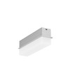 2m aluminium profiel LINEA-IN20 EE7F/U7 - Geanodiseerd, ingebouwd, LED profiel