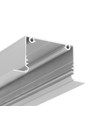 Profilé en aluminium PHIL ENCASTRÉ C10 1m - Anodisé, encastré, rail LED