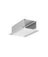 Profilé en aluminium PHIL ENCASTRÉ C10 1m - Anodisé, encastré, rail LED
