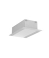 Profilé en aluminium PHIL ENCASTRÉ C10 1m - Anodisé, encastré, rail LED